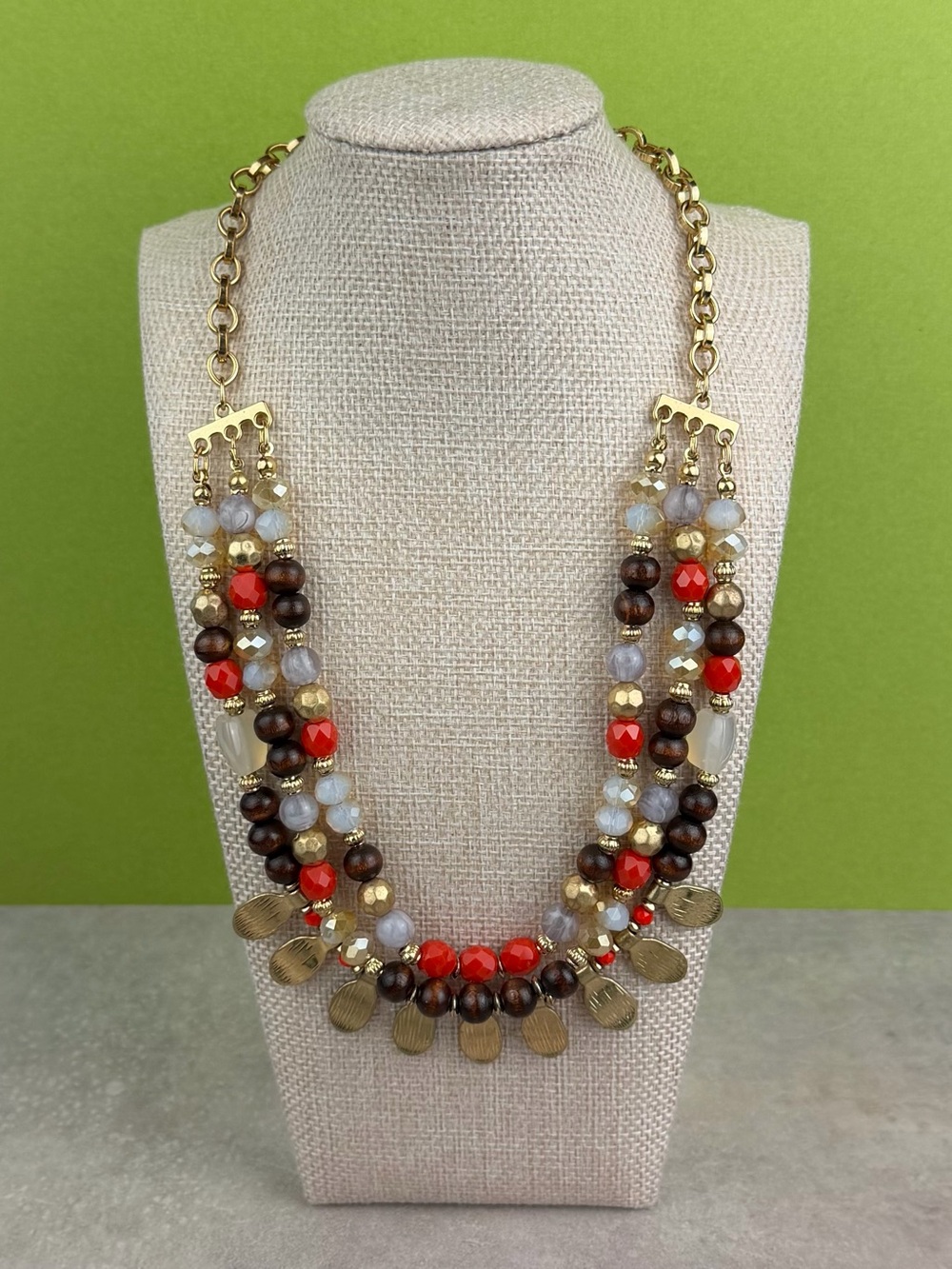 Bohemian Rhapsody Multi-Strand Statement Necklace
